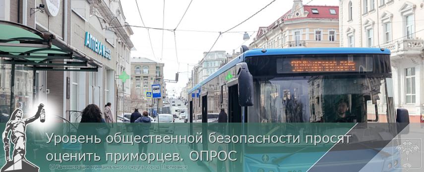 Уровень общественной безопасности просят оценить приморцев. ОПРОС  | Администрация муниципального округа город Партизанск Приморского края Официальный сайт